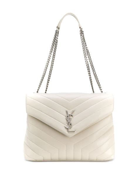 borsa ysl bianca grande|ysl borse donna.